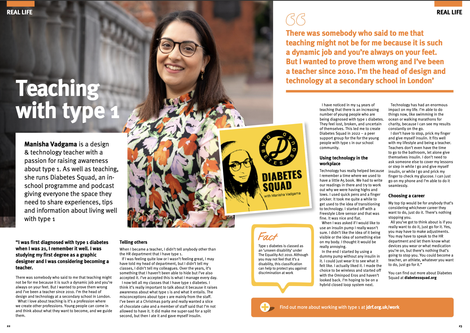 Discovery Magazine Issue 97: Double page spread