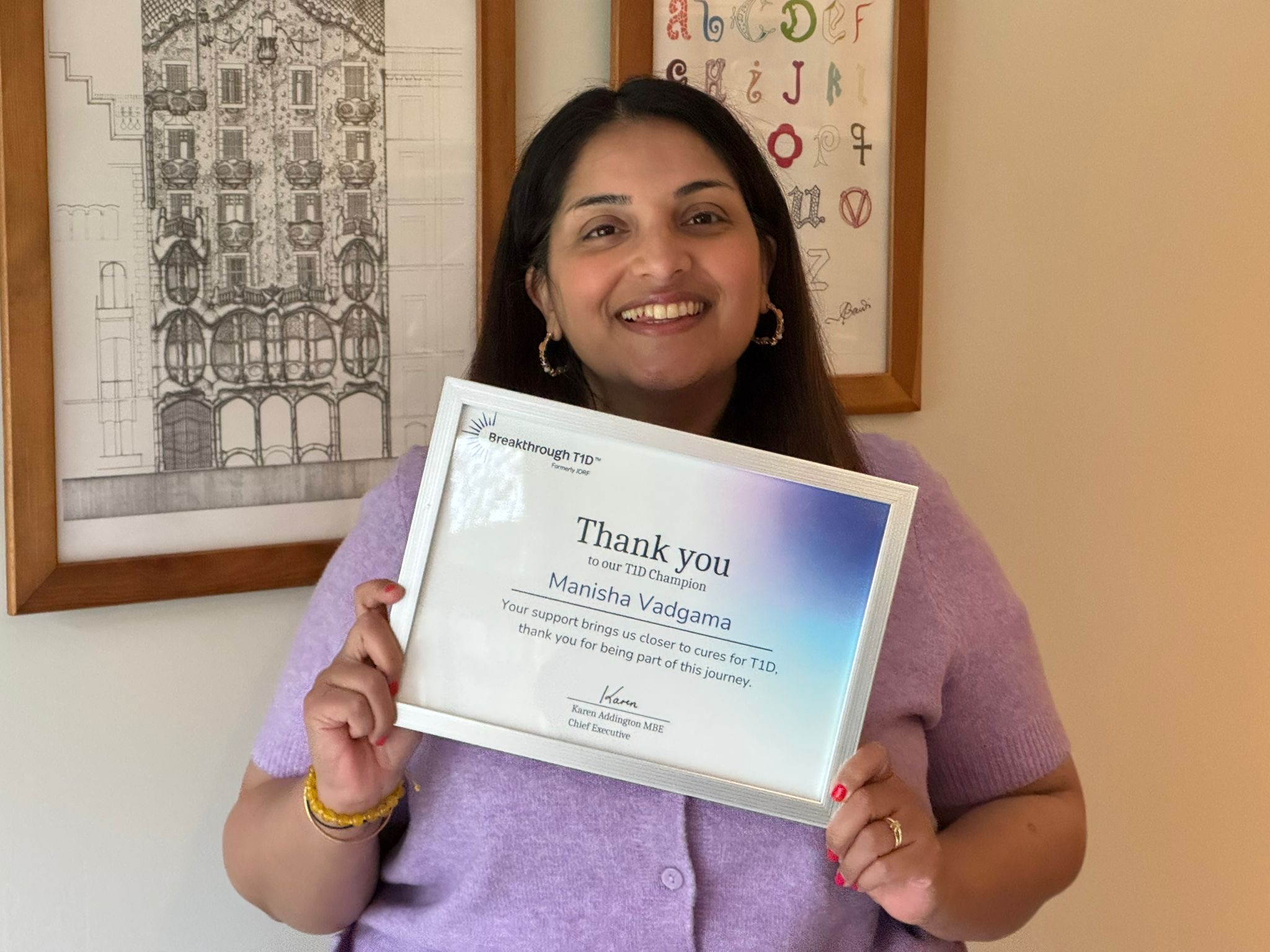 T1D Champion Award, Discovery Day London 2025