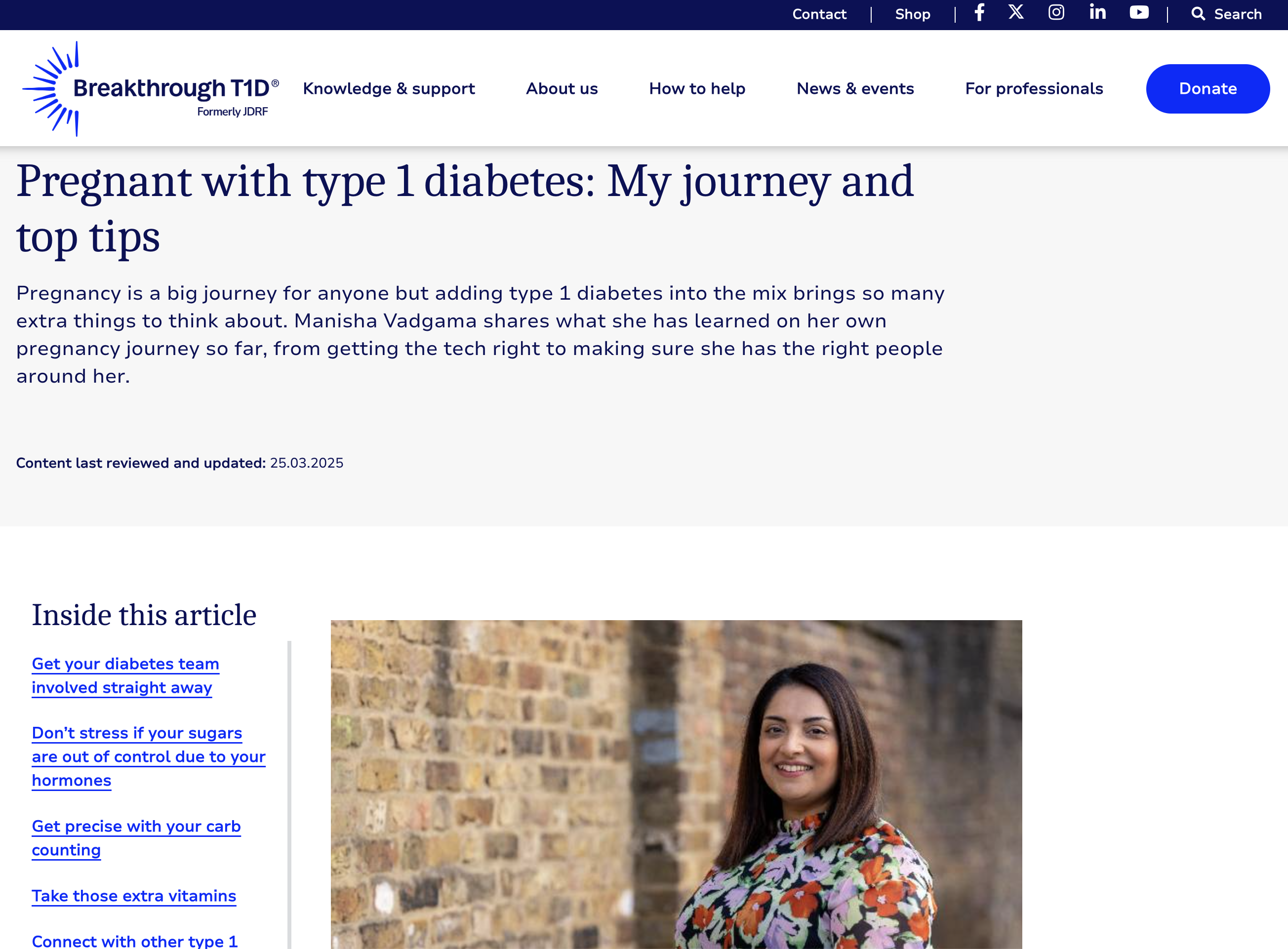 Pregnant with type 1 diabetes: My journey and top tips (2025)